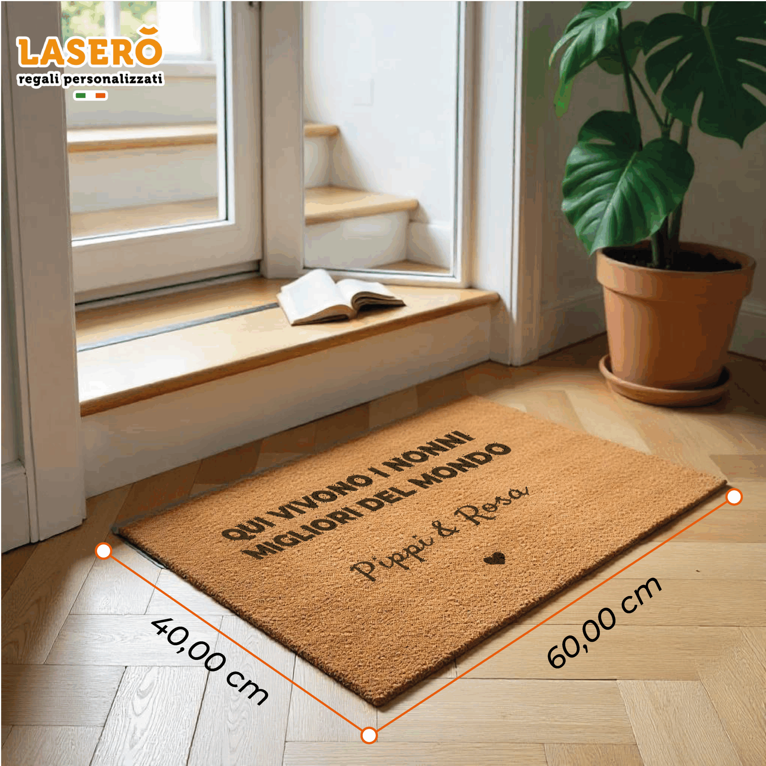 Zerbino personalizzato per palestra di casa, regalo per il suo garage o